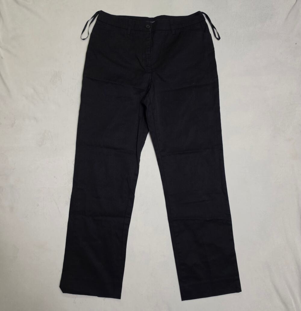 Jones New York Signature Stretch Dress Pants Women's Size 10 Black Straight Leg
